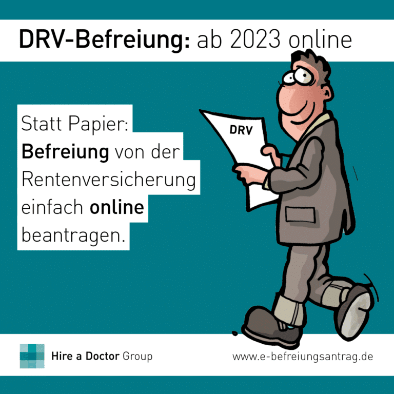 Anträge ab 1 1 digital Befreiung Rentenversicherung Hire a Doctor Group