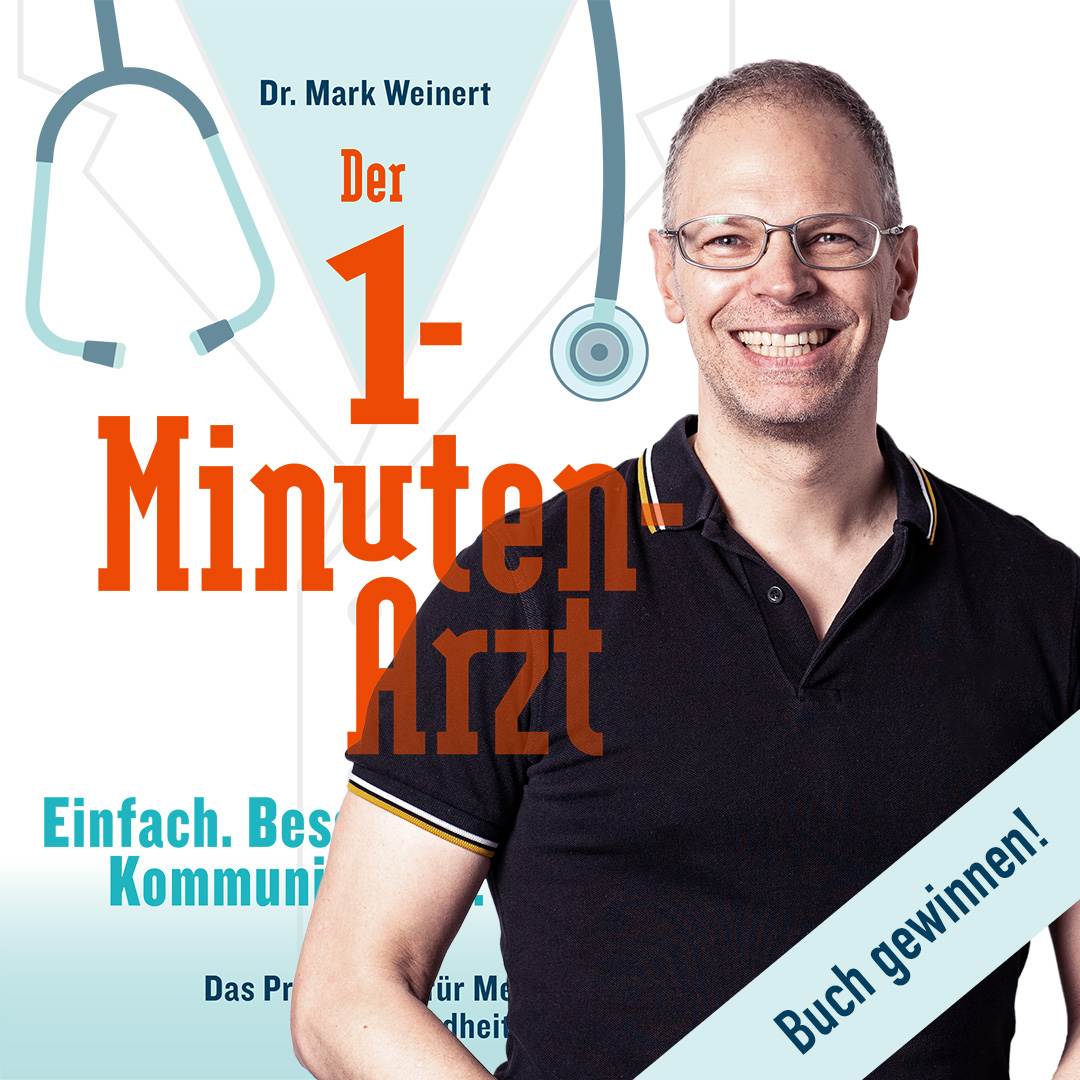 Das Titelblatt des Buches 'Der 1-Minuten-Arzt